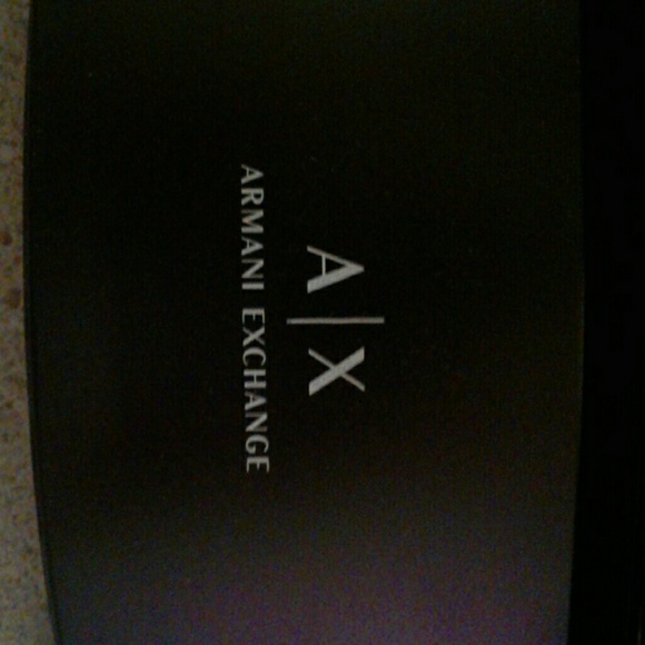 armani exchange blue glasses